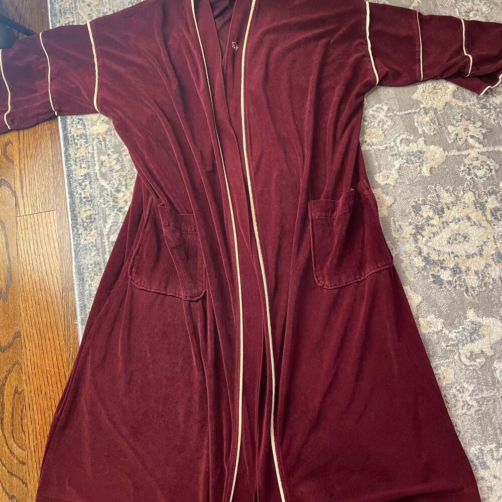 Christian Dior Monsieur × Dior Vintage Dior Velour Robe